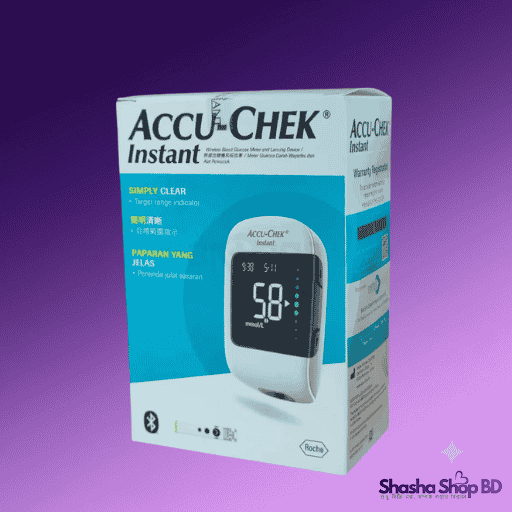 Accu-Chek Instant Blood Glucose Meter (Bluetooth) - Shasha Shop BD