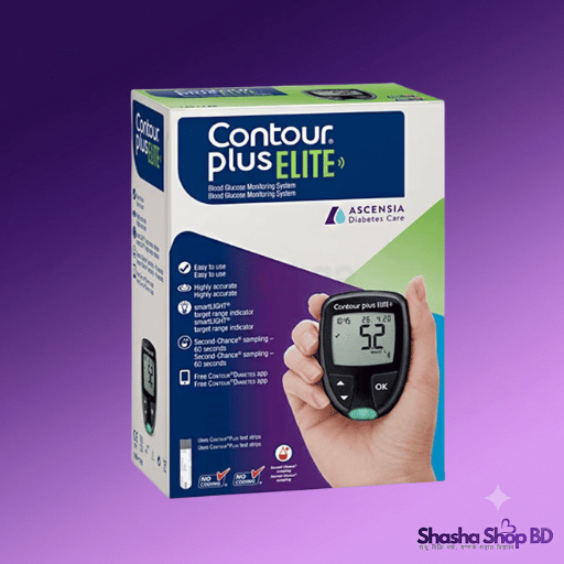 Contour Plus Elite Blood Glucose Meter - Shasha Shop BD