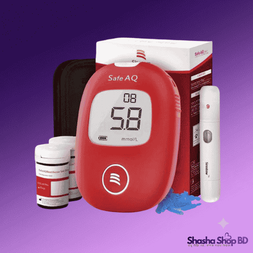 Sinocare Safe AQ Blood Glucose Monitor - Shasha Shop BD