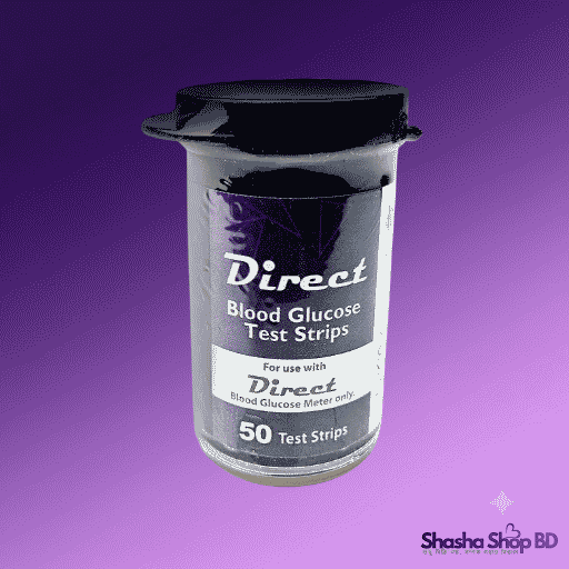 Direct Blood Glucose Test Strips 50pcs - Shasha Shop BD