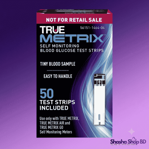 True Metrix Blood Glucose Test Strips 50pcs - Shasha Shop BD