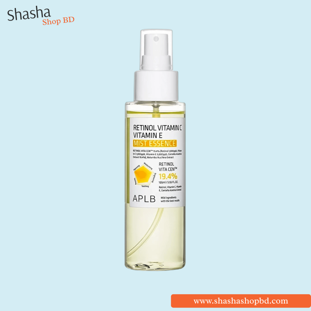 APLB Retinol Vitamin C Vitamin E Mist Essence 105ml | Shasha Shop BD