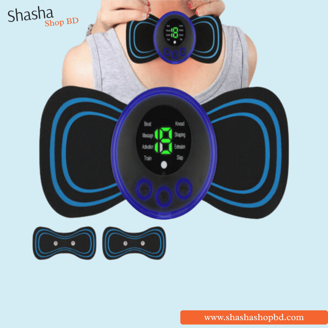 EMS Pocket Body Massager with LED Display | Shasha Shop BD