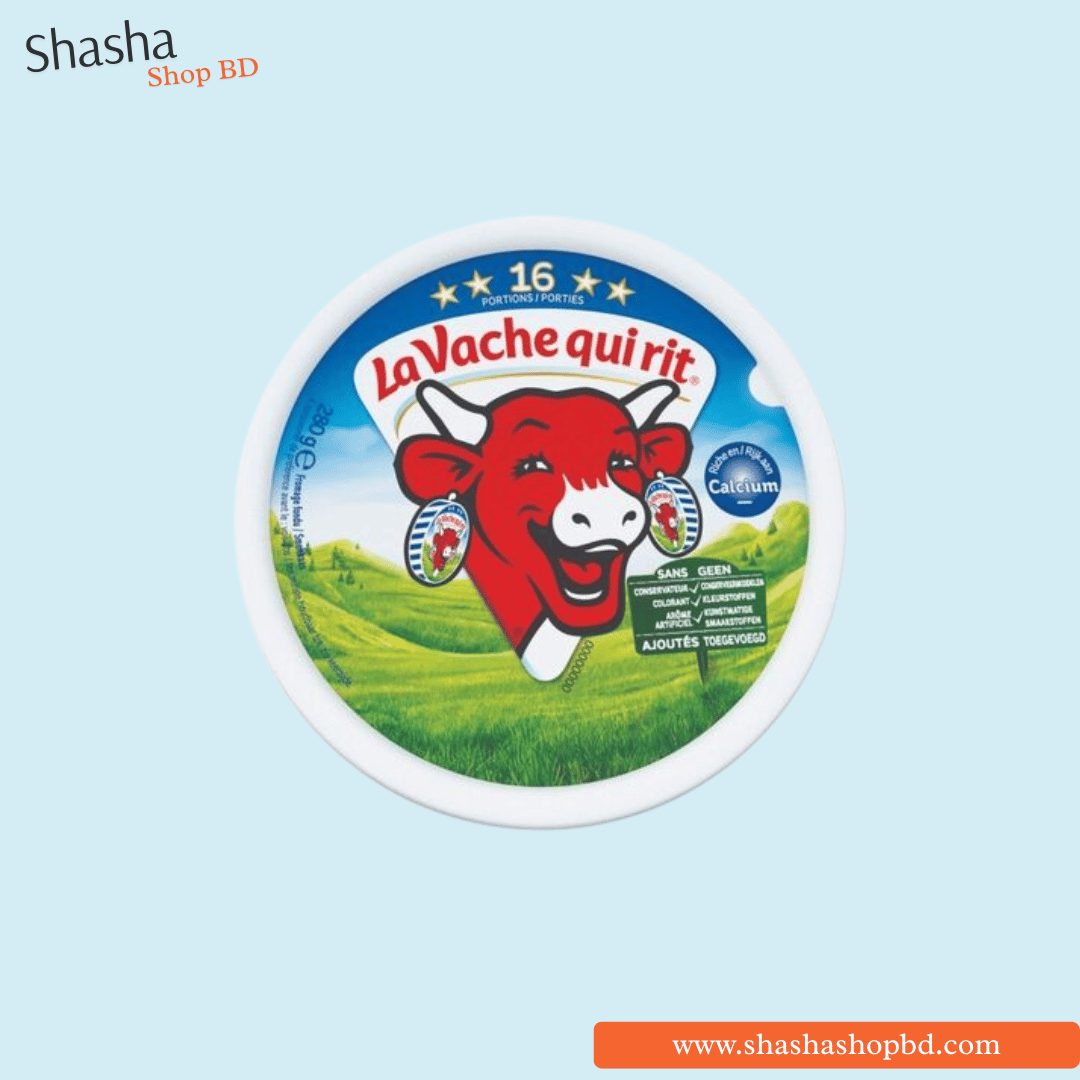La Vache Qui Rit Original Cheese 16 Portions 240g | লা ভাশ কুই রি চিজ | Shasha Shop BD