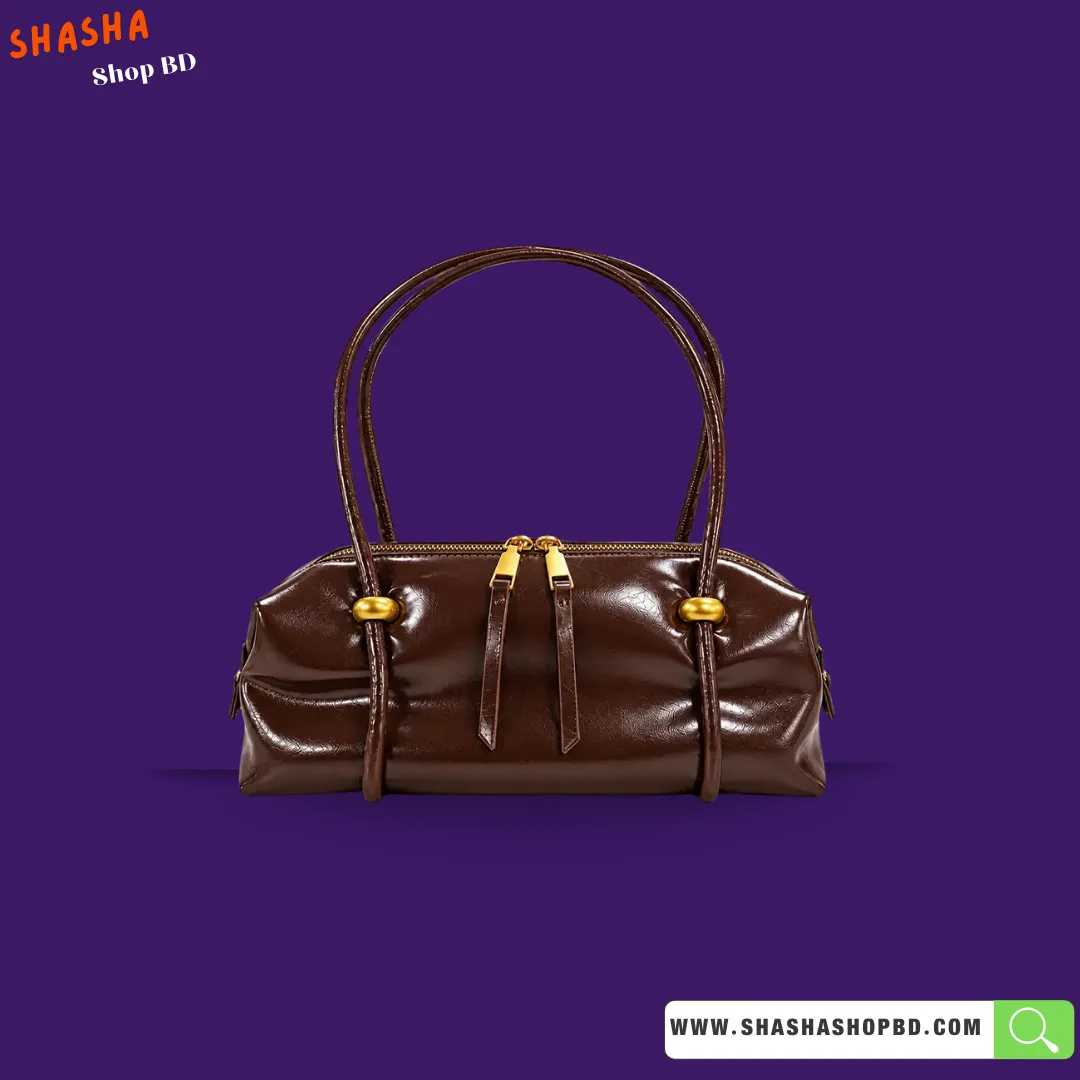Premium Shoulder Side Purse for Women (Glossy Version) F28 | প্রিমিয়াম গ্লসি শোল্ডার ব্যাগ | Shasha Shop BD