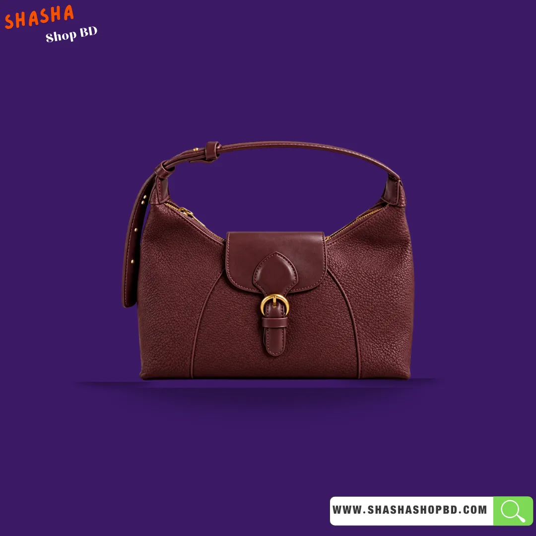 Premium Shoulder Side Purse F20 Maroon | Shasha Shop BD