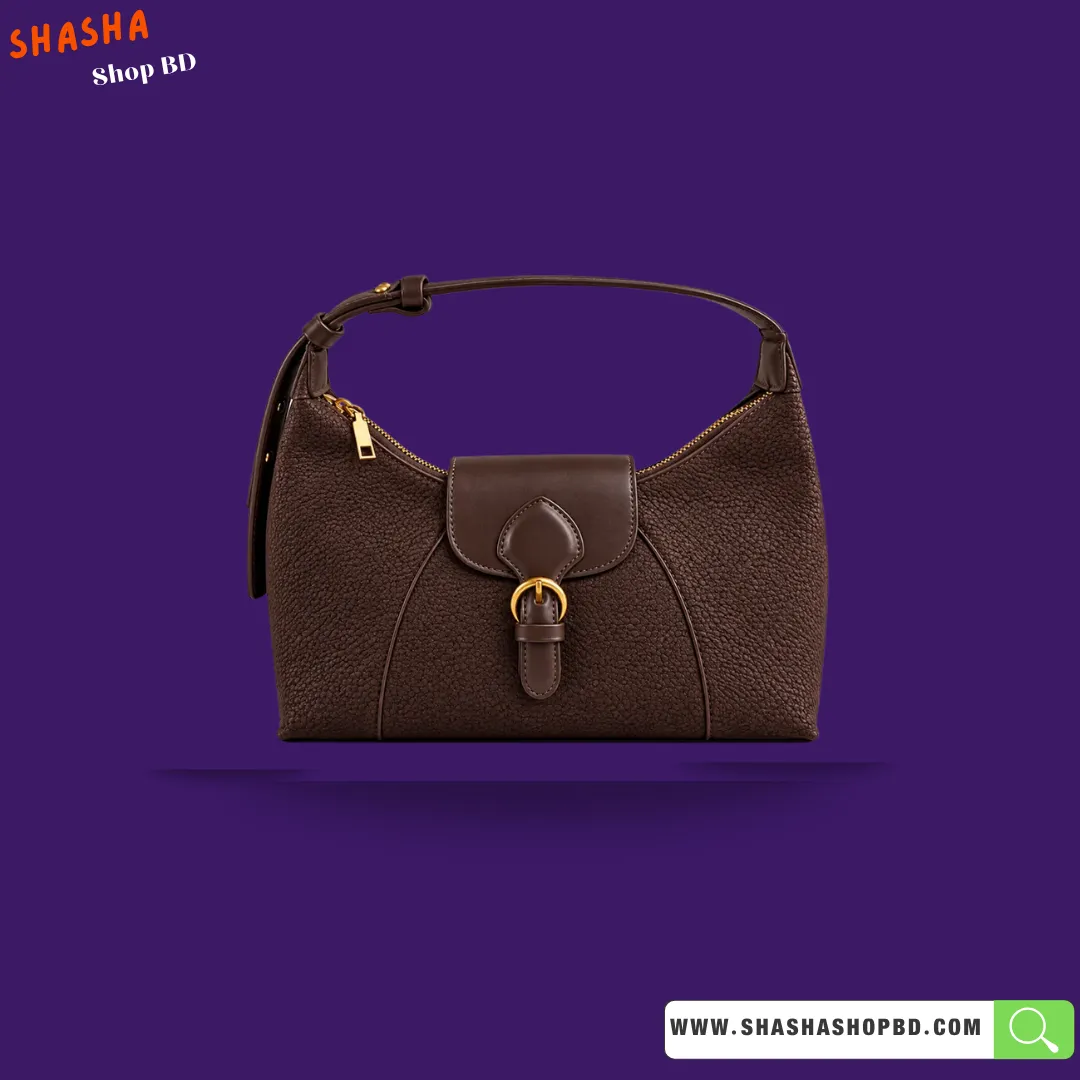 Premium Shoulder Side Purse F18 Dark Brown | Shasha Shop BD
