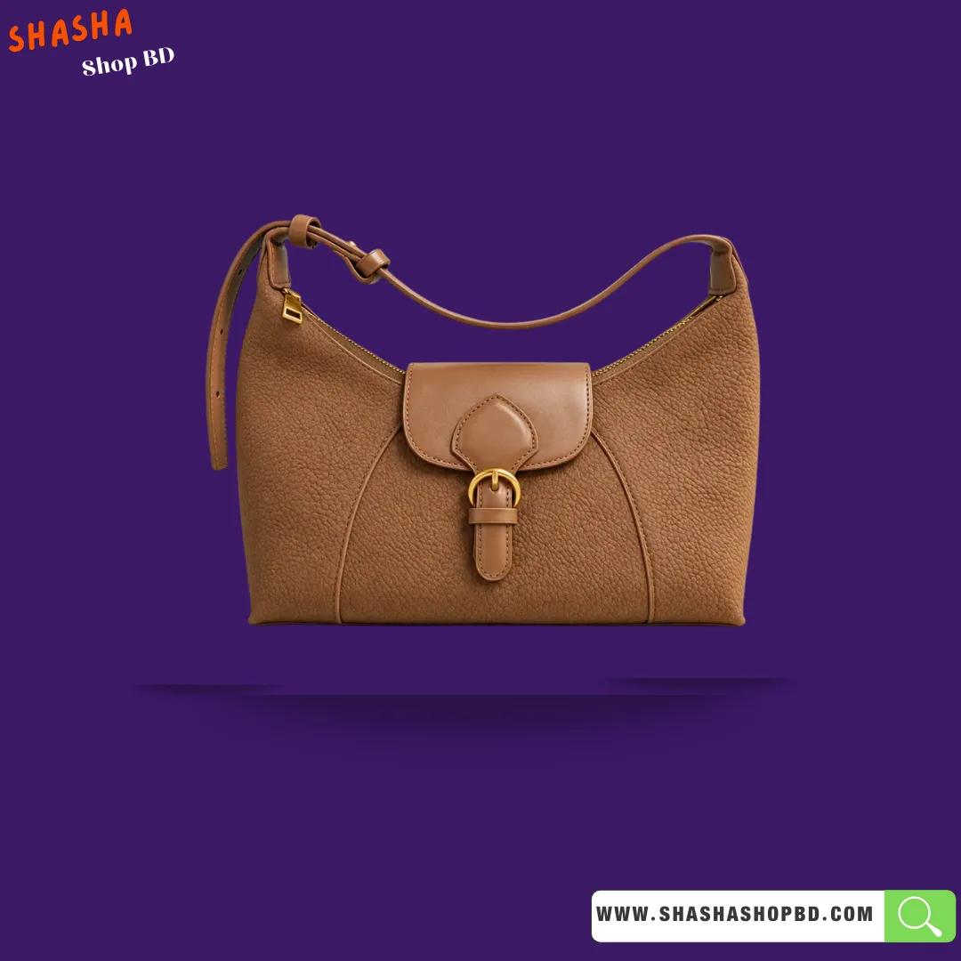 Premium Shoulder Side Purse F17 Tan Brown | Shasha Shop BD