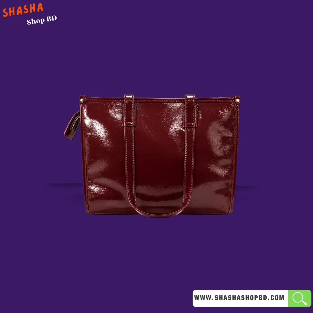 Premium Shoulder Side Purse (Glossy Version) (D08) | Shasha Shop BD
