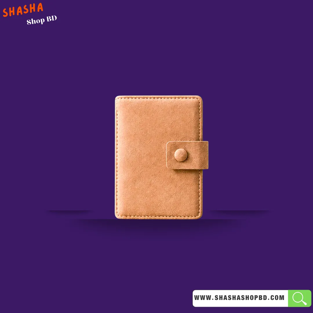 Premium Ladies Mini Wallet (KP38) - Peach Nude | Shasha Shop BD