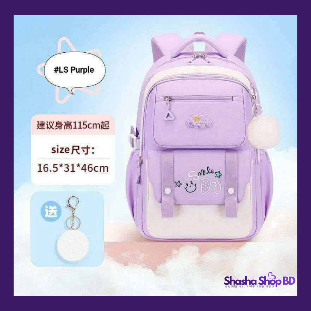 Premium Water-Resistant Multi-Pocket Student Bag | প্রিমিয়াম ওয়াটার-রেজিস্ট্যান্ট মাল্টি-পকেট ব্যাগ