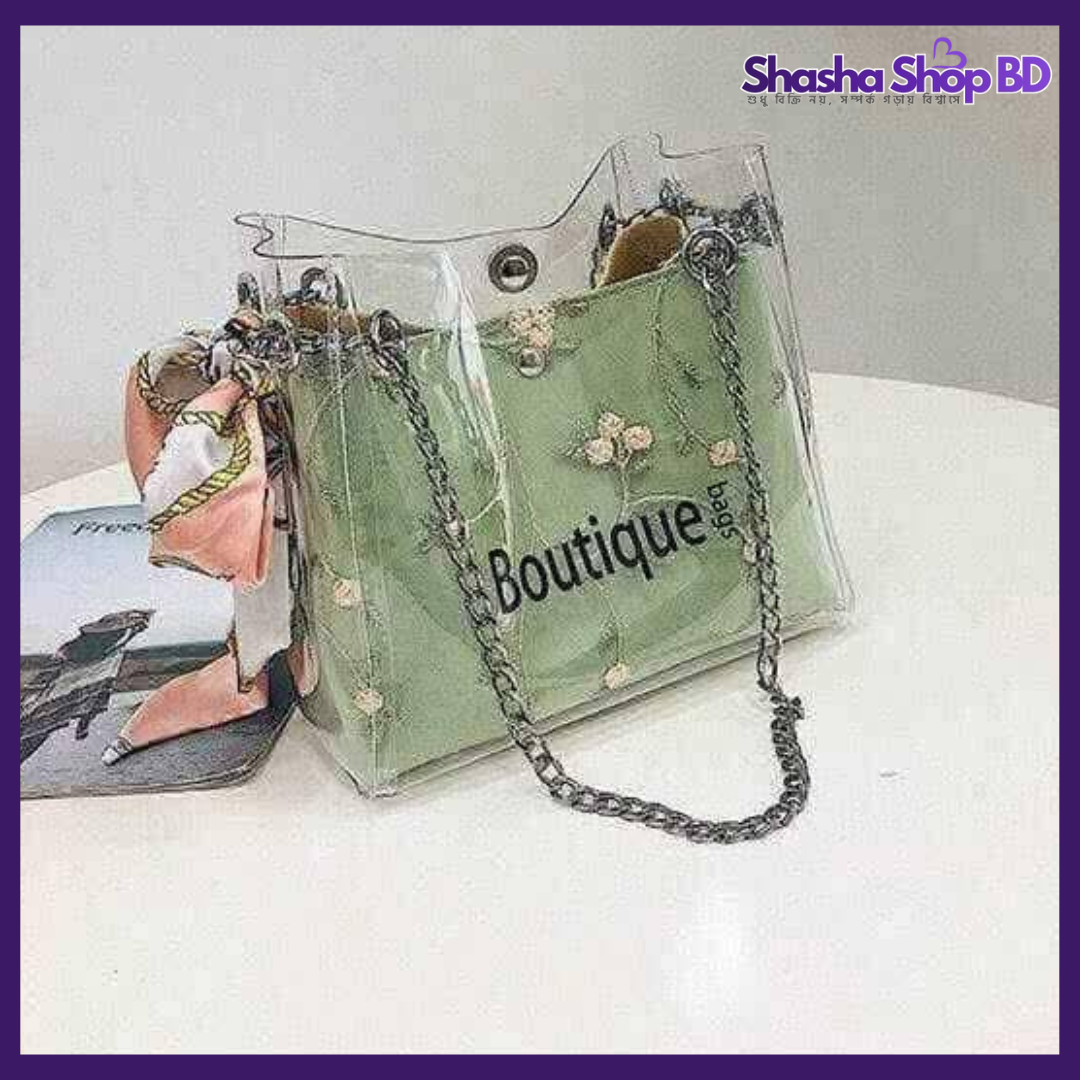 Waterproof Chained Crossbody Bag | ওয়াটারপ্রুফ চেইন ক্রস বডি ব্যাগ - স্টাইলিশ এবং গর্জিয়াস লুক!