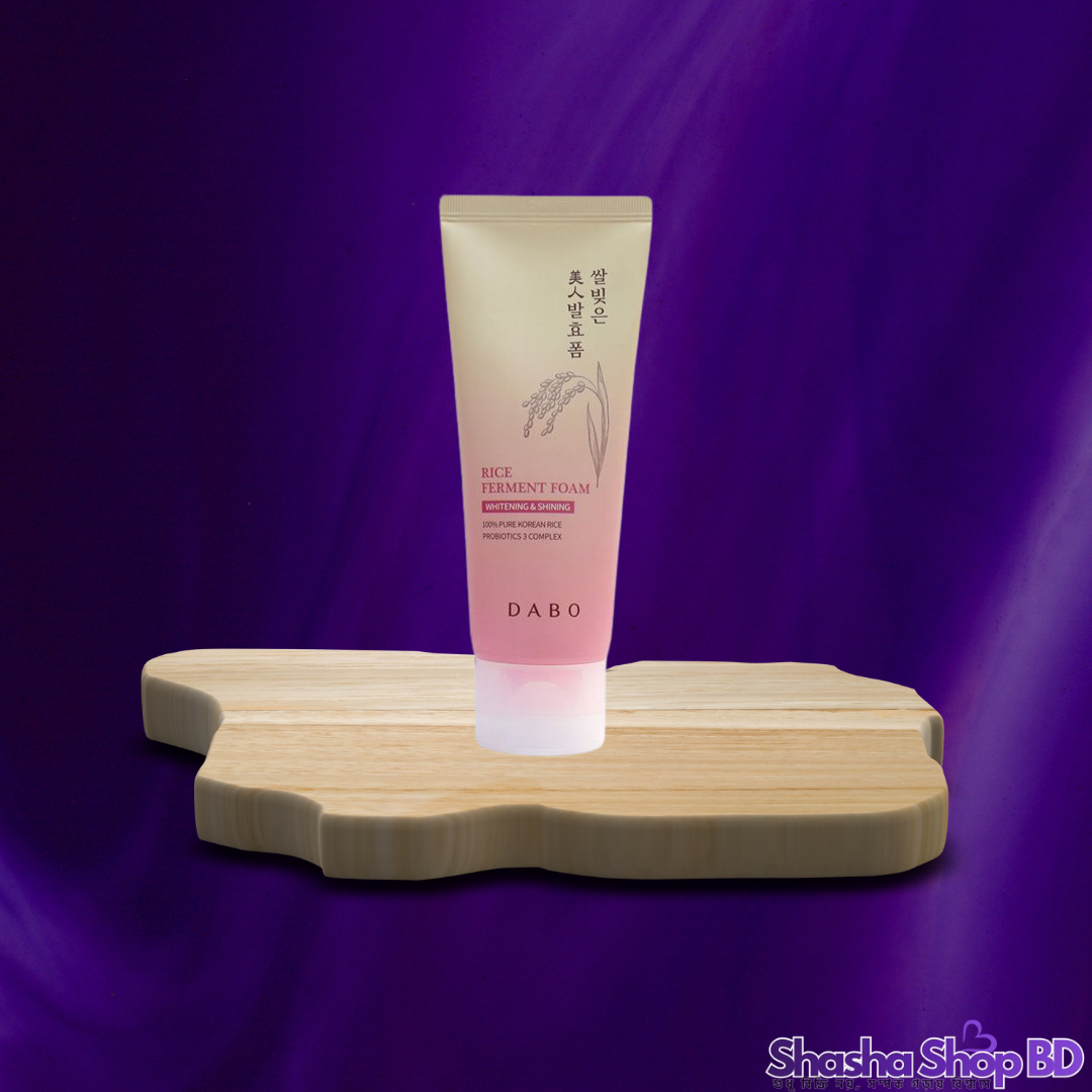 Dabo Rice Ferment Foam Cleanser (100ml) – উজ্জ্বল ও ফ্রেশ স্কিনের জন্য সেরা রাইস ক্লিনজার!