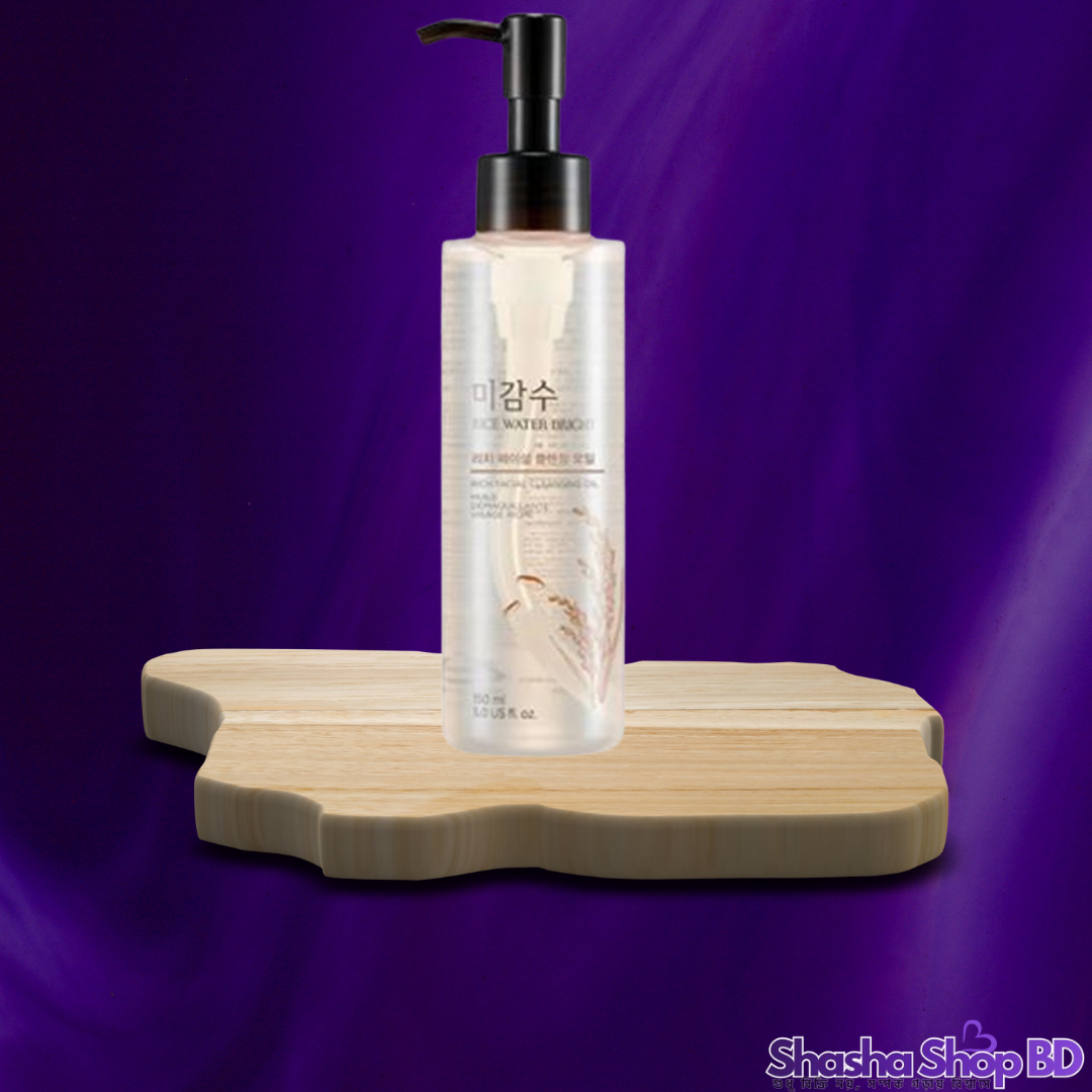 The Face Shop Rice Water Bright Rich Cleansing Oil – পান ডিপ ক্লিনজিং ও সিরামের মতো গ্লো!