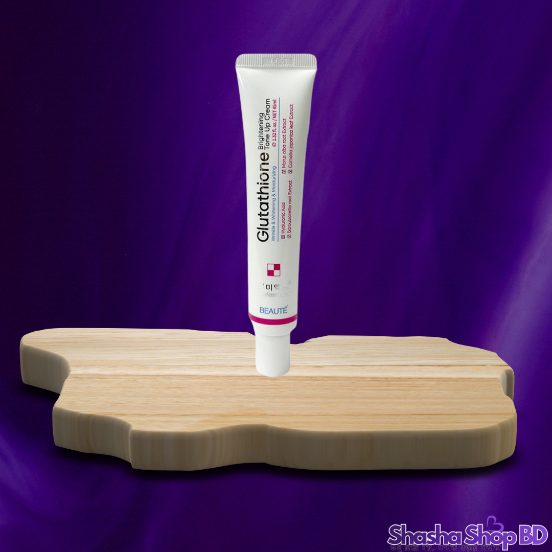 ✨ Beaute Glutathione Brightening Tone Up Cream,45 ml – পান ইনস্ট্যান্ট উজ্জ্বলতা ও নিখুঁত গ্লো!