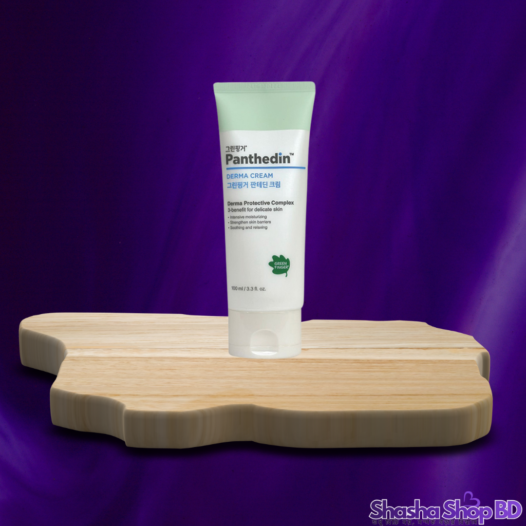 🛡️ Green Finger Panthedin Derma Cream, 100ml – সোনামণির ত্বকের ড্যামেজ রিপেয়ার ও গভীর সুরক্ষায় এক জাদুকরী ক্রিম!