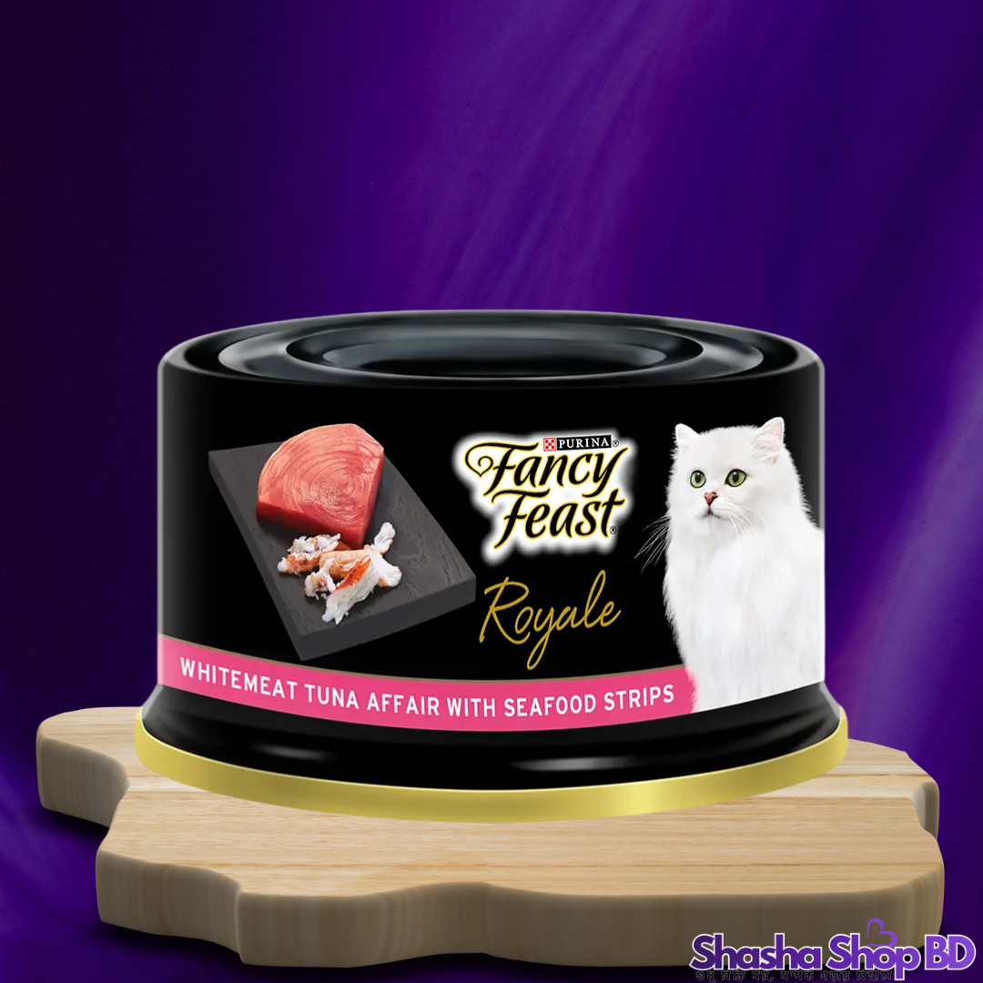 👑 Purina Fancy Feast Royale,85g – আপনার আদরের বিড়ালের জন্য একটি রাজকীয় ভোজ!