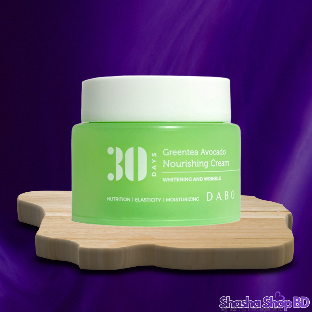 🥑 Dabo 30 Days Green Tea Avocado Nourishing Cream,100 ml – ত্বকের গভীর পুষ্টি ও সজীবতায় সেরা সমাধান!