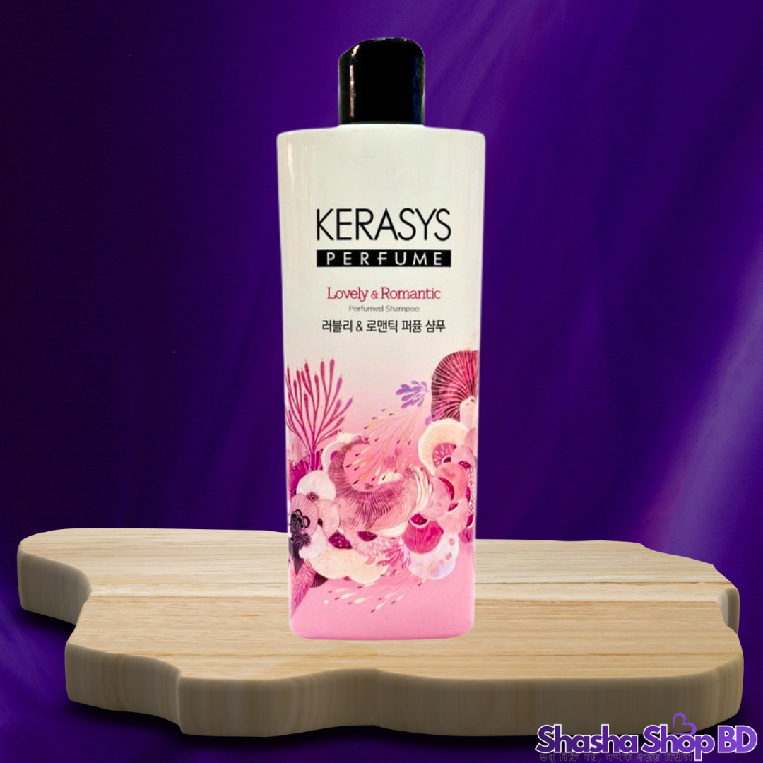 🌸 Kerasys Lovely & Romantic Perfumed Shampoo, 250ml – চুলের যত্নে এক মায়াবী সুবাস!