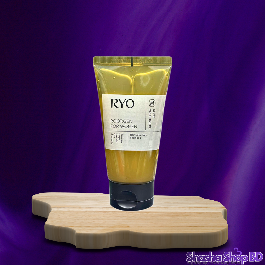 🌿 RYO Root:Gen For Women Hair Loss Care Shampoo (Root Volumizing) 100ml – নারীদের চুল পড়া রোধ ও ভলিউম বাড়াতে সেরা সলিউশন!