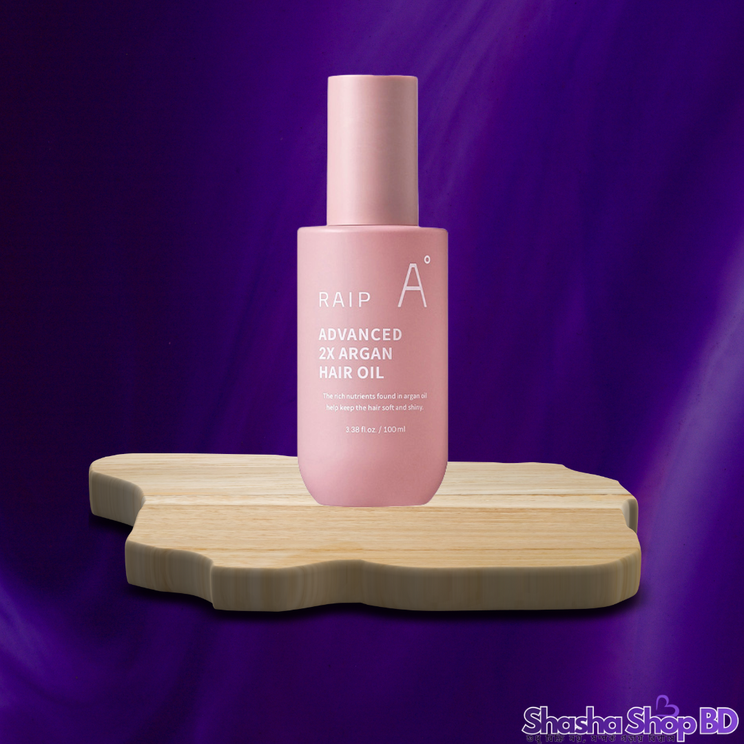 Raip Advanced 2x Argan Hair Oil 100ml – দ্বিগুণ পুষ্টিতে চুলের ড্যামেজ রিপেয়ার ও আল্টিমেট শাইন!
