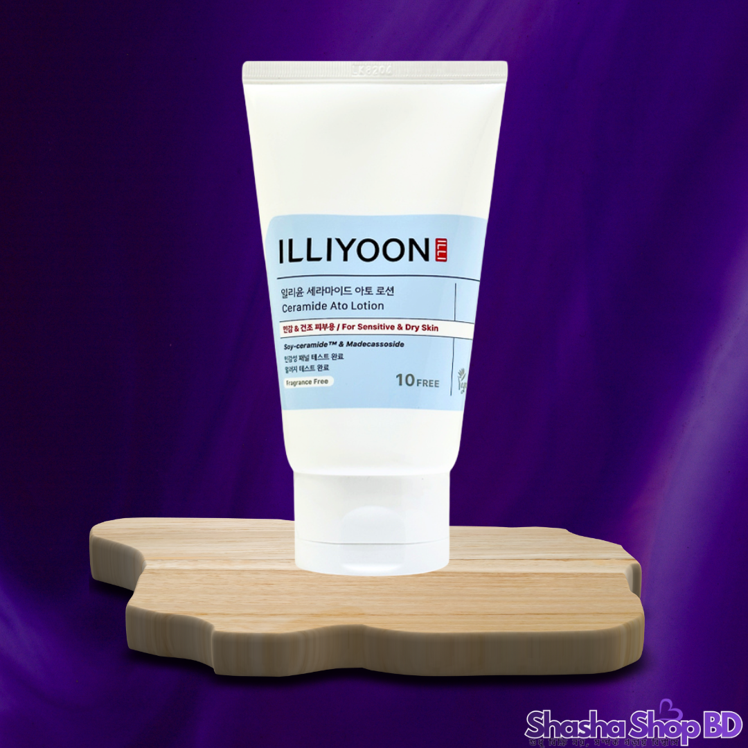 💙 ILLIYOON Ceramide Ato Lotion 128ml – দীর্ঘস্থায়ী আর্দ্রতা ও শক্তিশালী স্কিন ব্যারিয়ারের নির্ভরযোগ্য সমাধান!