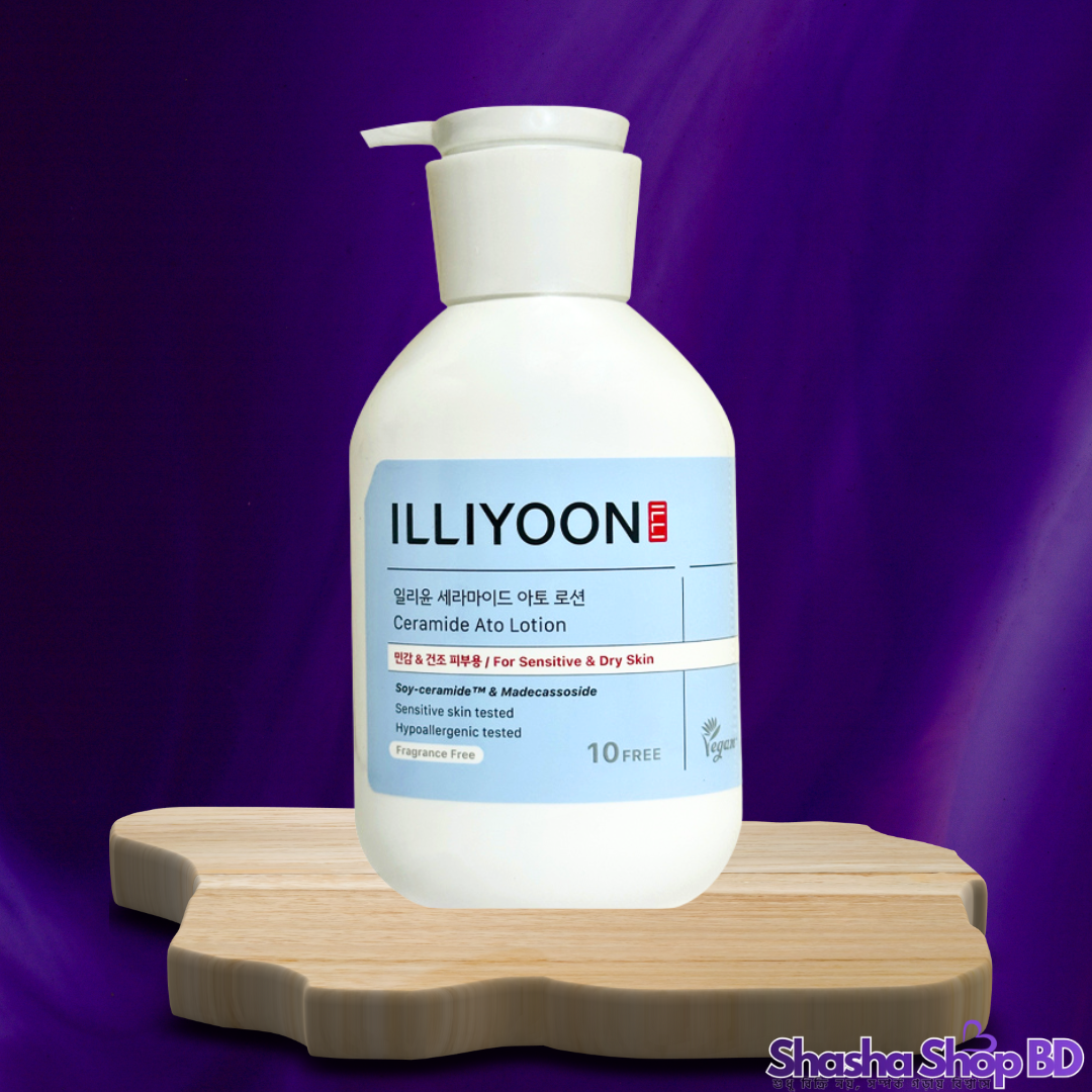 💙 ILLIYOON Ceramide Ato Lotion 350ml – আপনার পরিবারের সবার জন্য গভীর ময়েশ্চারাইজিং ও স্কিন প্রোটেকশন!