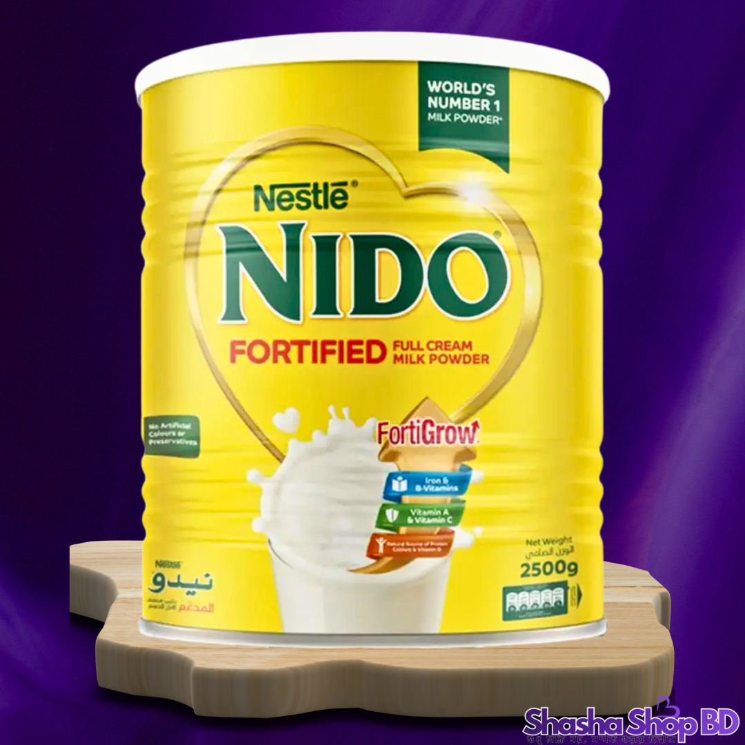 🥛 Nido Full Cream Milk Powder Tin – 2500g: পরিবারের সুস্বাস্থ্য আর শক্তির প্রতিদিনের উৎস!