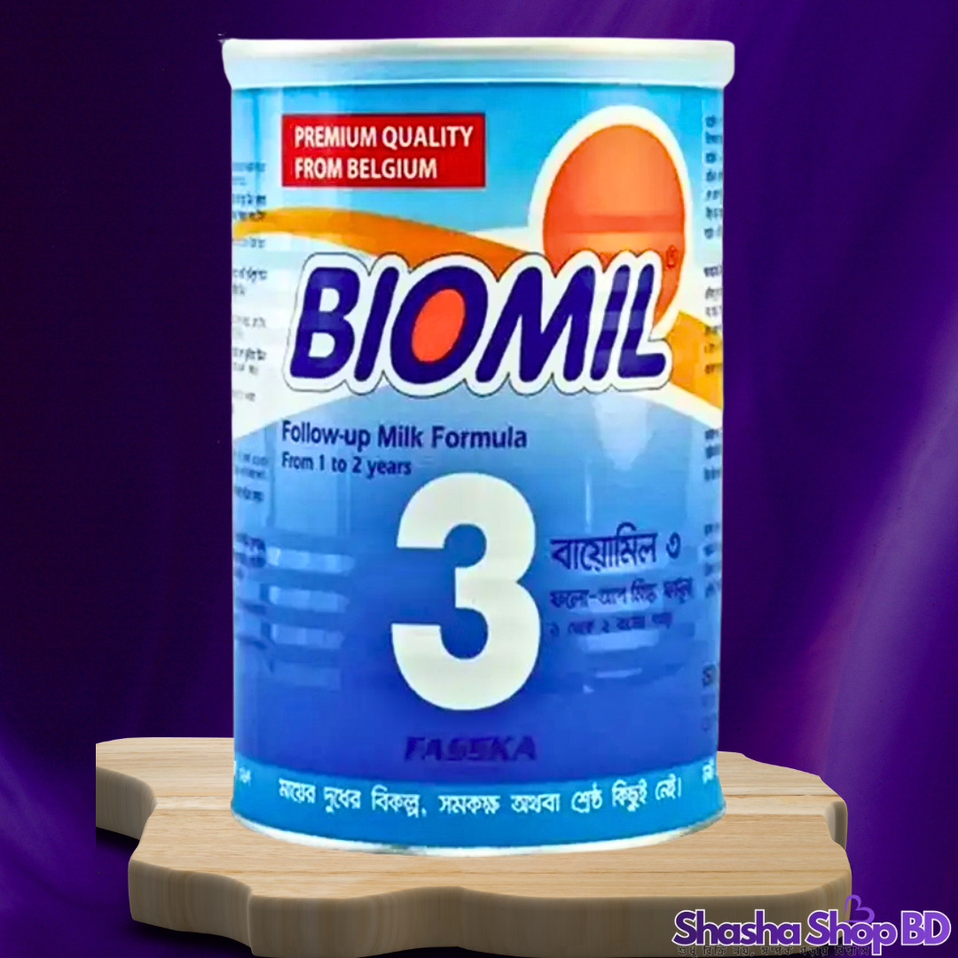 🍼 Biomil 3 Follow-Up Formula Baby Milk (1 to 2 Years) – 1000g | ১ থেকে ২ বছর বয়সী শিশুদের পরিপূর্ণ বিকাশ ও শক্তিশালী রোগ প্রতিরোধ ক্ষমতার নিশ্চয়তা!