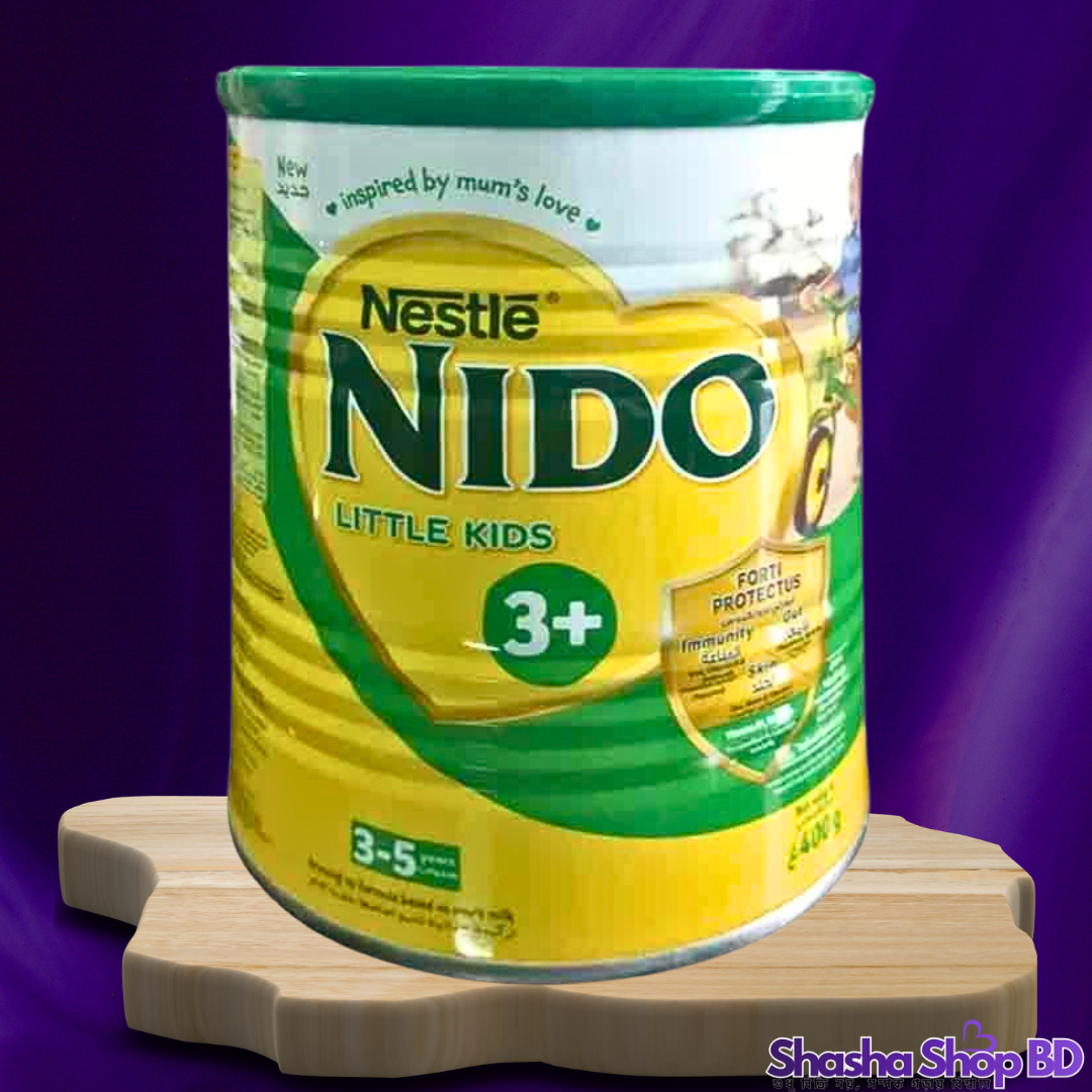 🍼 Nestle Nido 3 Plus Growing Up Formula – (3 to 5 Years) – 1800g ৩ থেকে ৫ বছর বয়সী শিশুদের বুদ্ধিদীপ্ত বিকাশ ও শক্তিশালী রোগ প্রতিরোধ ক্ষমতার বিশ্বস্ত সঙ্গী!