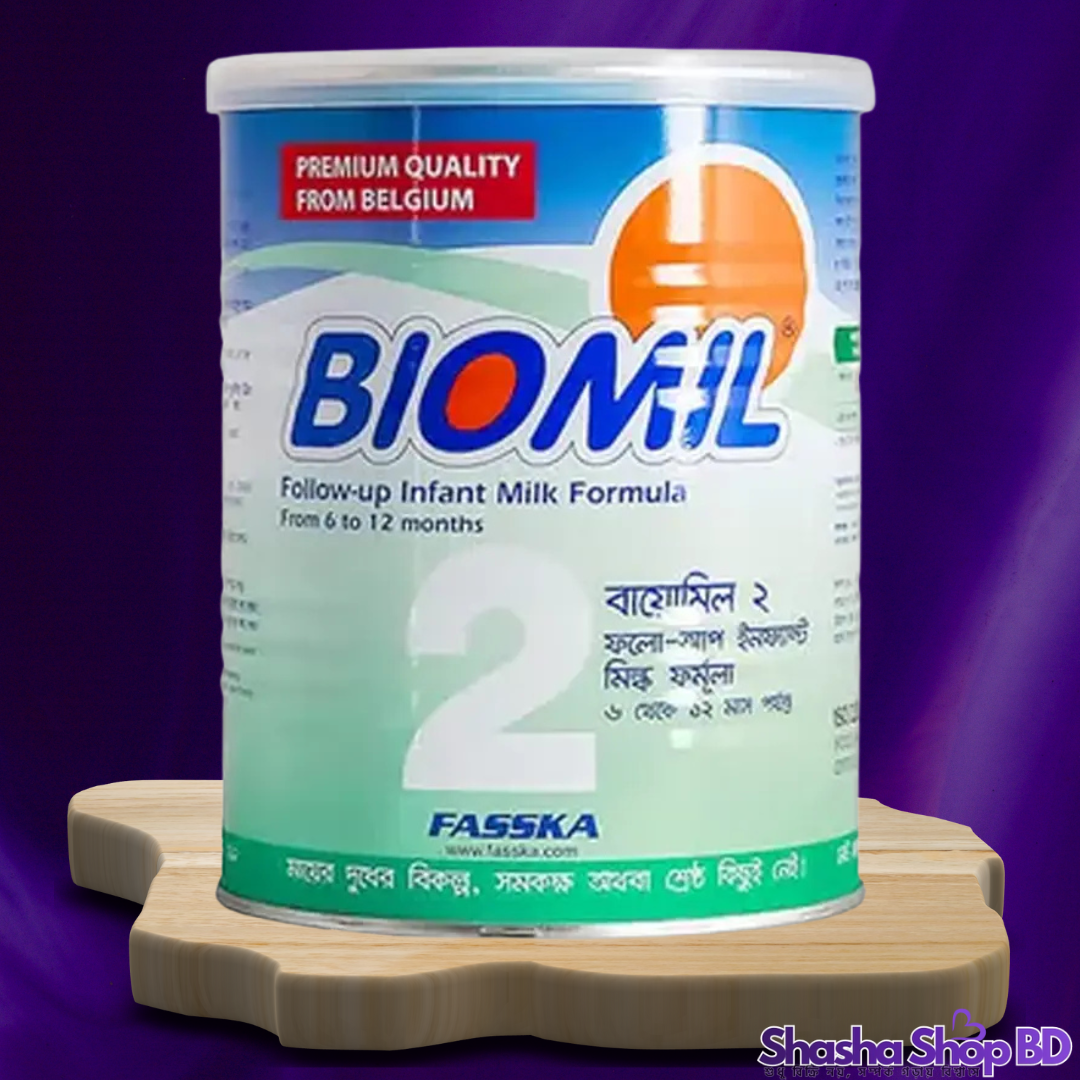 🍼 Biomil 2 Follow-Up Infant Milk Formula (6 to 12 Months) – 1000g আপনার ৬ থেকে ১২ মাস বয়সী সোনামণির সঠিক বৃদ্ধি এবং পুষ্টির জন্য বেলজিয়ামের প্রিমিয়াম ফর্মুলা!