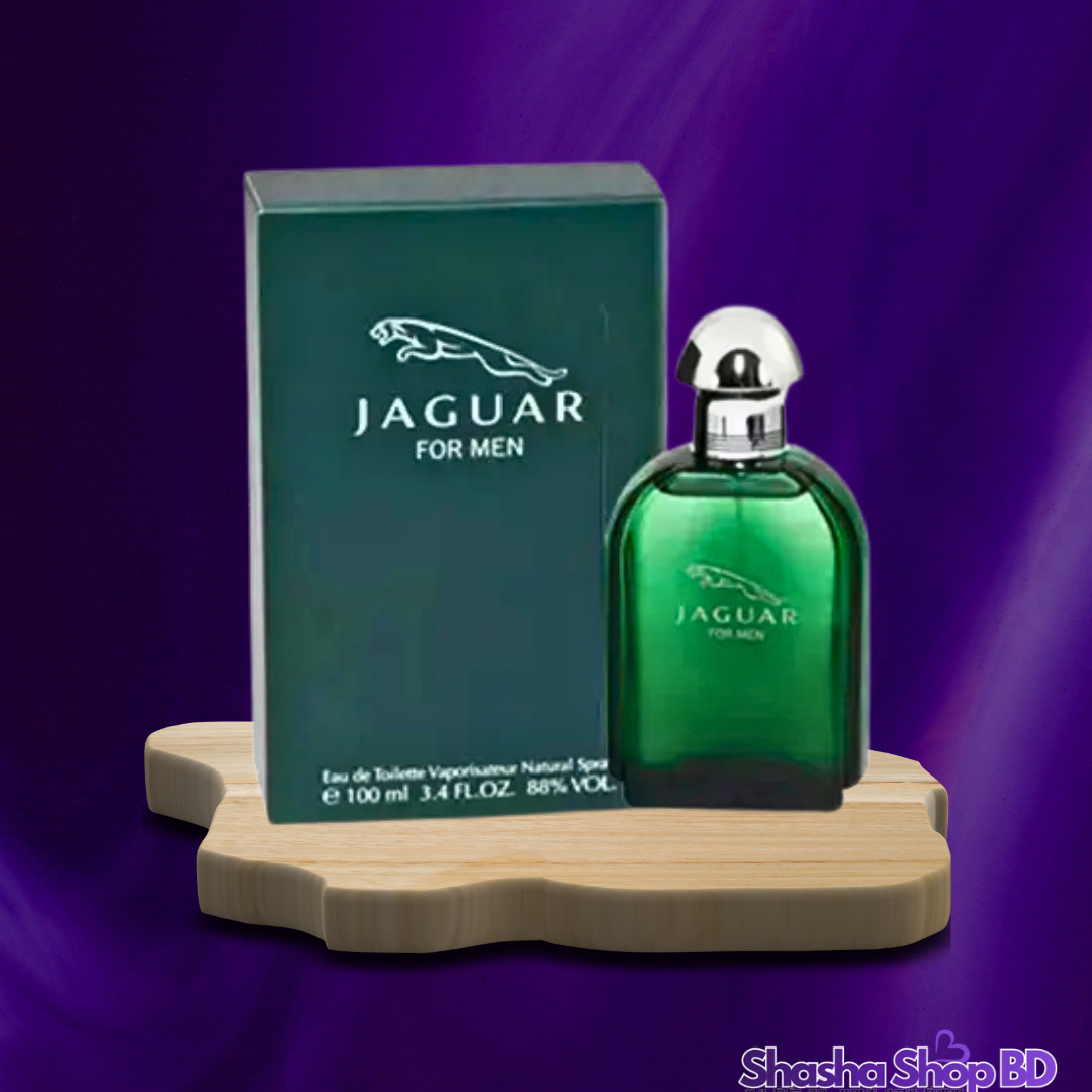🌲 Jaguar For Men Eau de Toilette Spray – 100ml ভিলেজ ক্ল্যাসিক আভিজাত্য এবং শক্তিশালী পুরুষালি ব্যক্তিত্বের এক অনন্য প্রতীক!