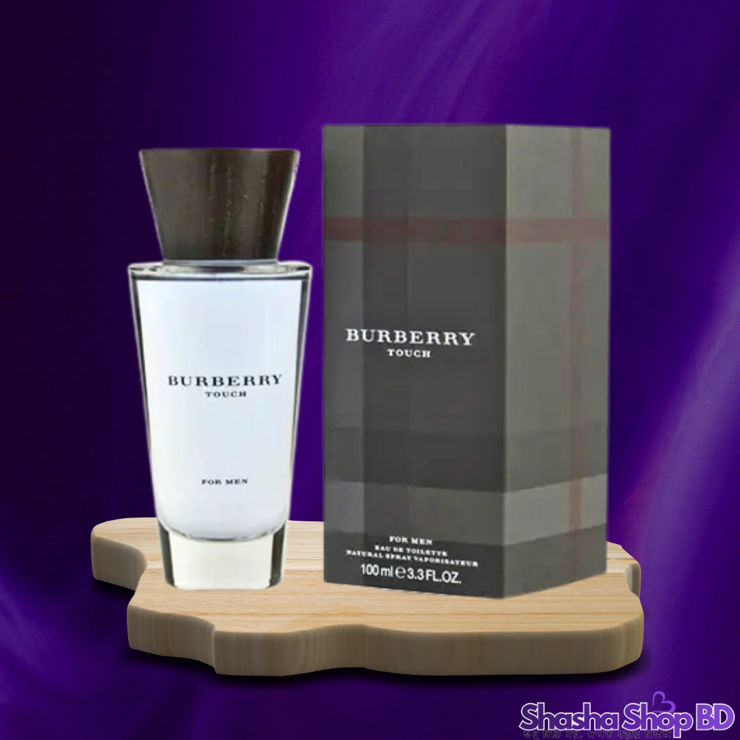 🎩 Burberry Touch Eau de Toilette Spray for Men – 100ml আভিজাত্য, স্নিগ্ধতা এবং আধুনিক পুরুষালিত্বের এক নিখুঁত মেলবন্ধন—আপনার ব্যক্তিত্বে যোগ করুন এক নতুন মাত্রা!