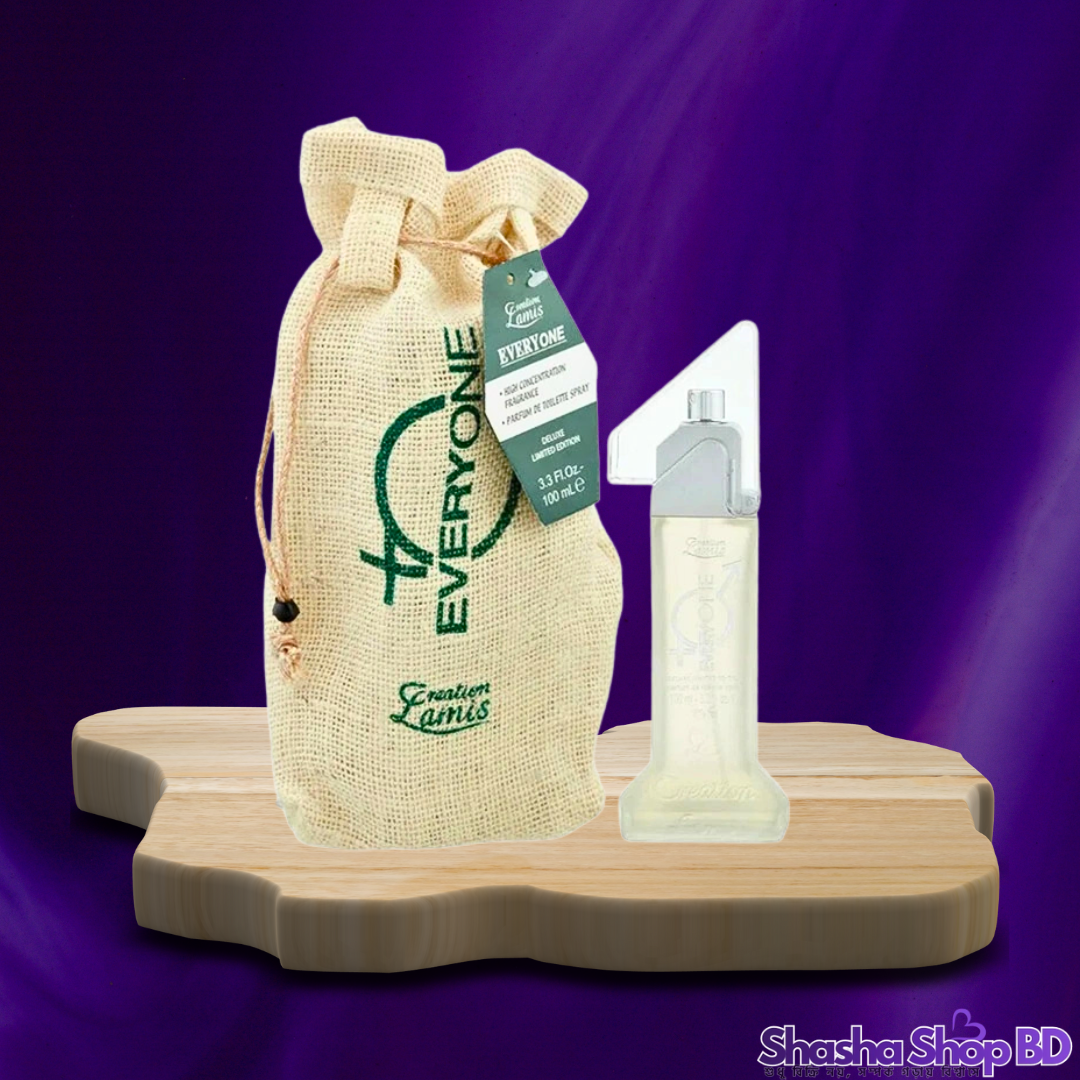 🌿 Creation Lamis Everyone Perfume – 100ml সতেজতা এবং আধুনিকতার এক অনন্য সমন্বয়—যেকোনো সময়, যেকোনো মানুষের জন্য নিখুঁত পছন্দ!