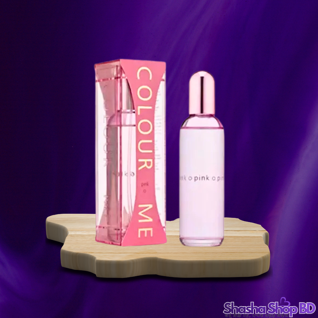 🌸 Colour Me Pink Eau De Parfum For Women – 100ml রোমান্টিকতা, আভিজাত্য এবং স্নিগ্ধতার এক জাদুকরী সুঘ্রাণ—প্রতিটি মুহূর্তকে করুন আনন্দময় ও স্মরণীয়!