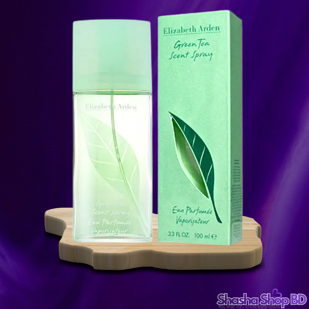 🍃 Elizabeth Arden Green Tea Scent Spray – 100ml প্রকৃতির সতেজতা এবং প্রশান্তির এক অনন্য মিশেল—নিজেকে সজীব রাখুন সারাদিন!