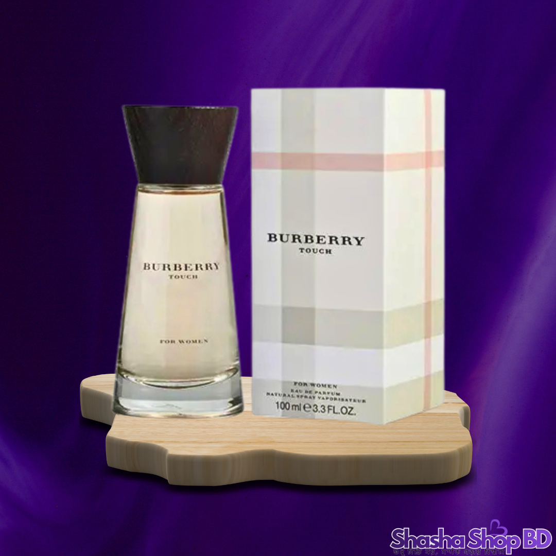 🌸 Burberry Touch Eau De Parfum for Women – 100ml আভিজাত্য আর স্নিগ্ধতার এক অনন্য মেলবন্ধন—যা আপনার উপস্থিতিকে করবে আরও মোহনীয়!