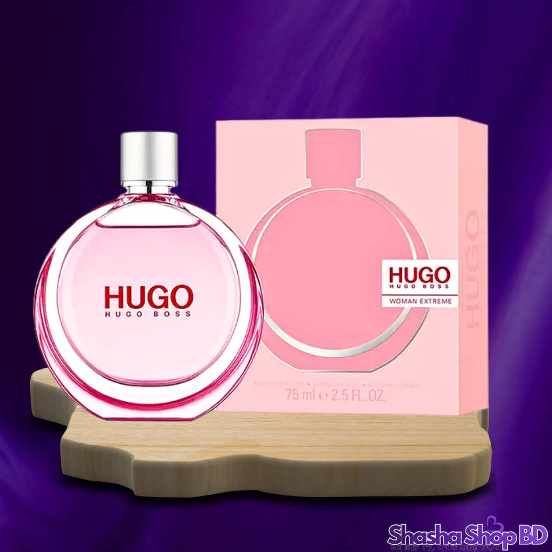 🌸 Hugo Boss Woman Extreme Eau De Parfum – 75ml নারীত্বের এক আত্মবিশ্বাসী প্রকাশ—যা আপনাকে দেবে সারাদিন সতেজ ও প্রাণবন্ত অনুভূতি!