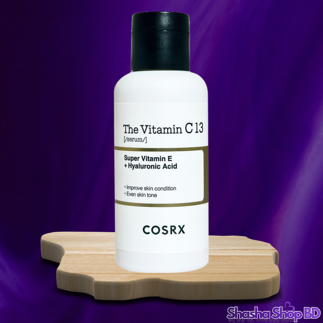 🍊 COSRX The Vitamin C 13 Serum – 20ml (Daily Vitamin C for Bright & Glowy Skin – দাগহীন উজ্জ্বল ত্বকের প্রতিদিনের সঙ্গী!)