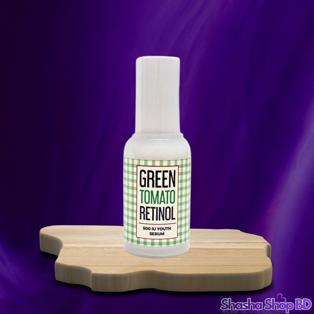🍅 Dabo Green Tomato Retinol 500 IU Youth Serum – 30ml (Pore Tightening & Anti-Aging Miracle – পান টানটান ও মসৃণ চিরতরুণ ত্বক!)