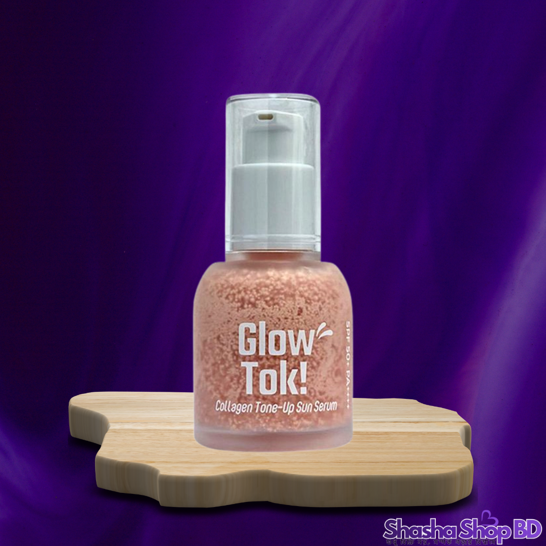💖 Dabo Glow Tok Collagen Tone Up Sun Serum SPF 50+ PA++++ – 30ml (Sun Protection + Collagen Boosting + Pinkish Glow – একই সাথে সুরক্ষা ও তারুণ্য!)