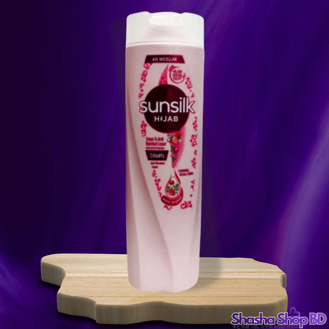 Sunsilk Hijab Refresh & Volume Shampoo – 300ml (Freshness for All Day – হিজাব পরিহিত চুলের সতেজতা ও ভলিউমের সেরা সমাধান!)