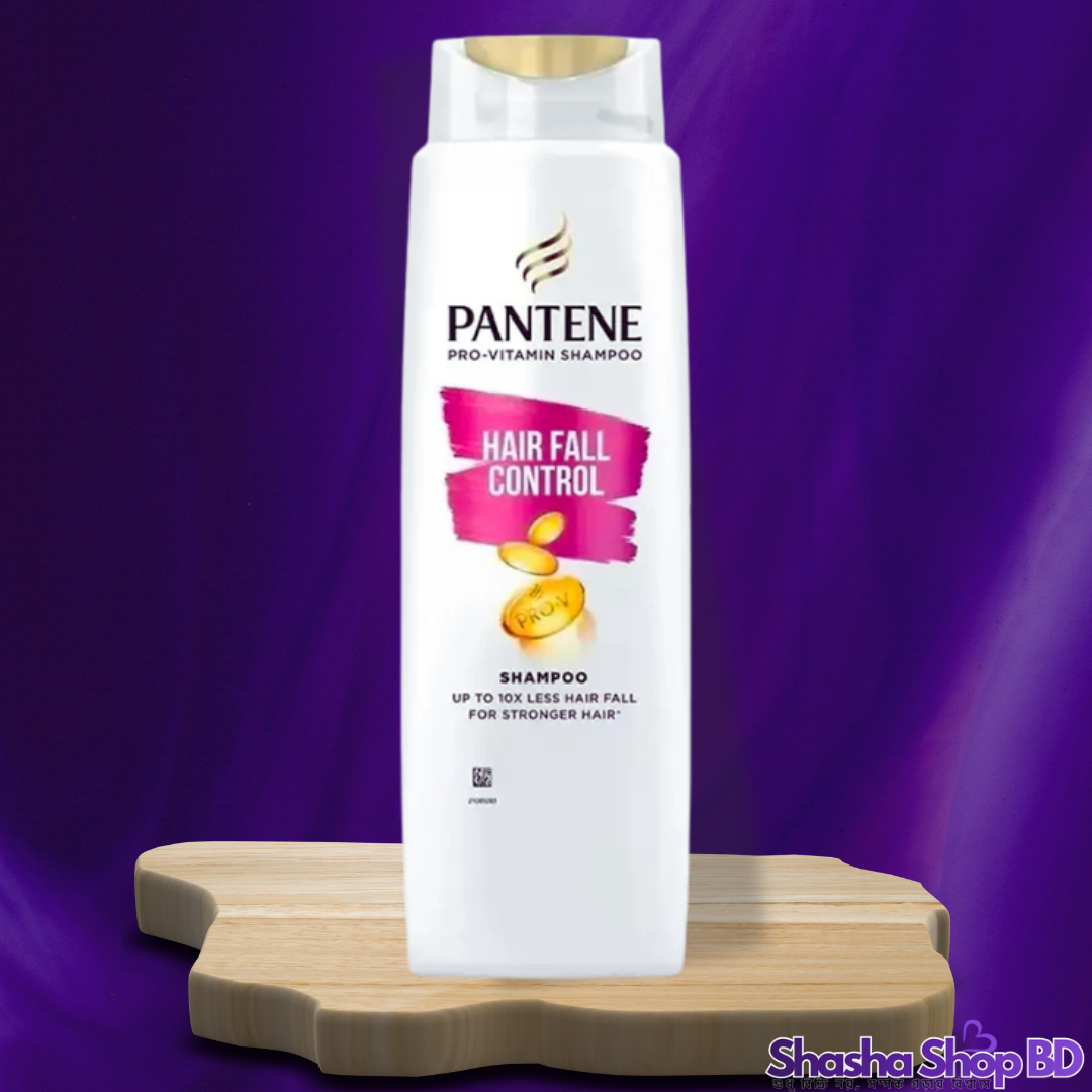 Pantene Pro-V Hair Fall Control Shampoo – 300ml (Up to 10X Less Hair Fall – আপনার চুলকে করুন গোড়া থেকে মজবুত এবং চুল পড়া কমিয়ে আনুন কার্যকরভাবে!)