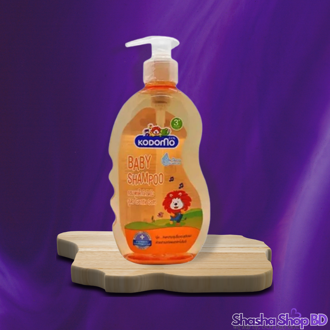 Kodomo Baby Shampoo Gentle Soft 3+ – 400ml (Selective Ingredient & Gentle Soft – ৩ বছরের বেশি বয়সী শিশুদের চুলের বিশেষ যত্নে!)