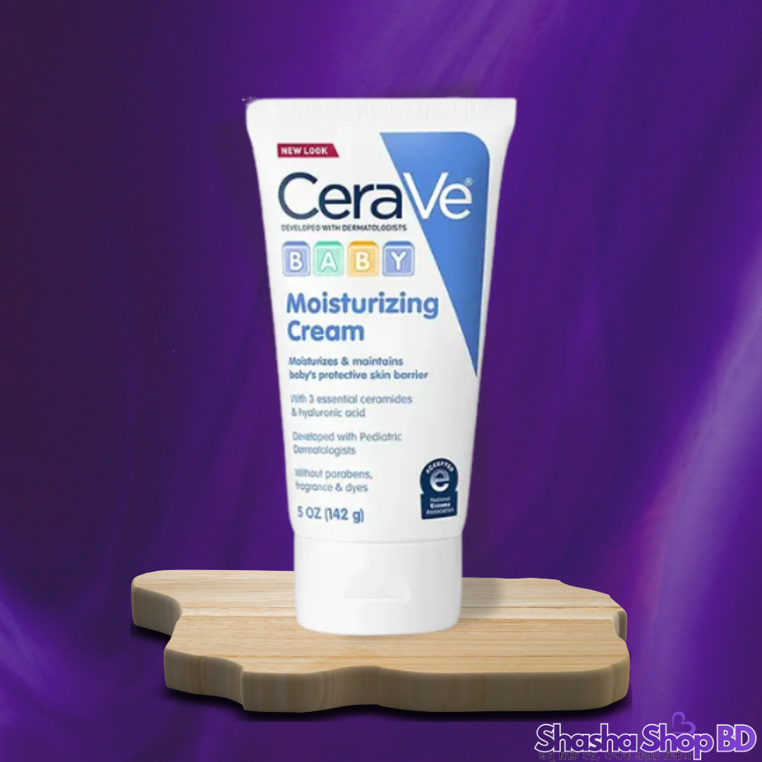 CeraVe Baby Moisturizing Cream – 226g (Developed with Pediatric Dermatologists – শিশুর ত্বকের সুরক্ষা দেয় বিশেষজ্ঞের সমাধান!)