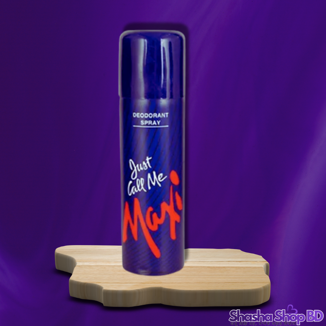 Maxi Just Call Me Deodorant Body Spray – 200ml (Bold, Alluring & Long-lasting – আপনার প্রতিটি পদক্ষেপে থাকুক সতেজতা এবং আকর্ষণের ছোঁয়া!)
