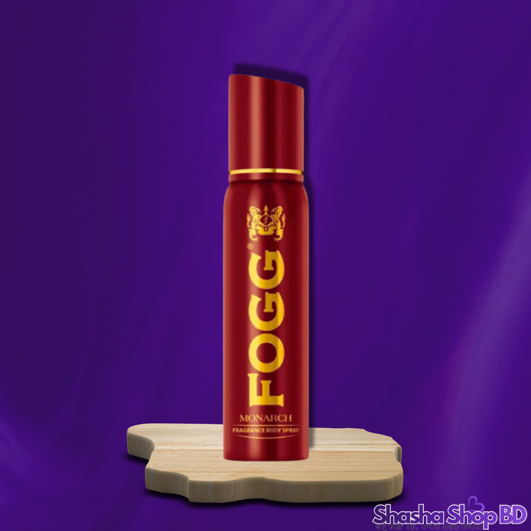 FOGG Monarch Fragrance Body Spray – 120ml (Elegant, Royal & Bold – আপনার ব্যক্তিত্বে যোগ করুন রাজকীয় আভিজাত্য আর দীর্ঘস্থায়ী সতেজতা!)