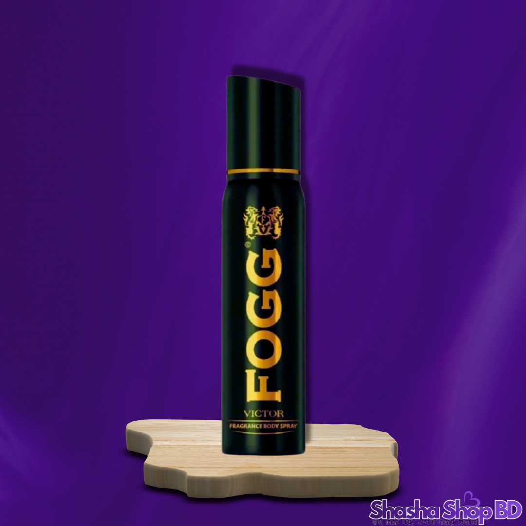 FOGG Victor Fragrance Body Spray – 120ml (Bold, Victorious & Long-lasting – আপনার ব্যক্তিত্বে যোগ করুন এক অপরাজেয় সতেজতা এবং আভিজাত্য!)
