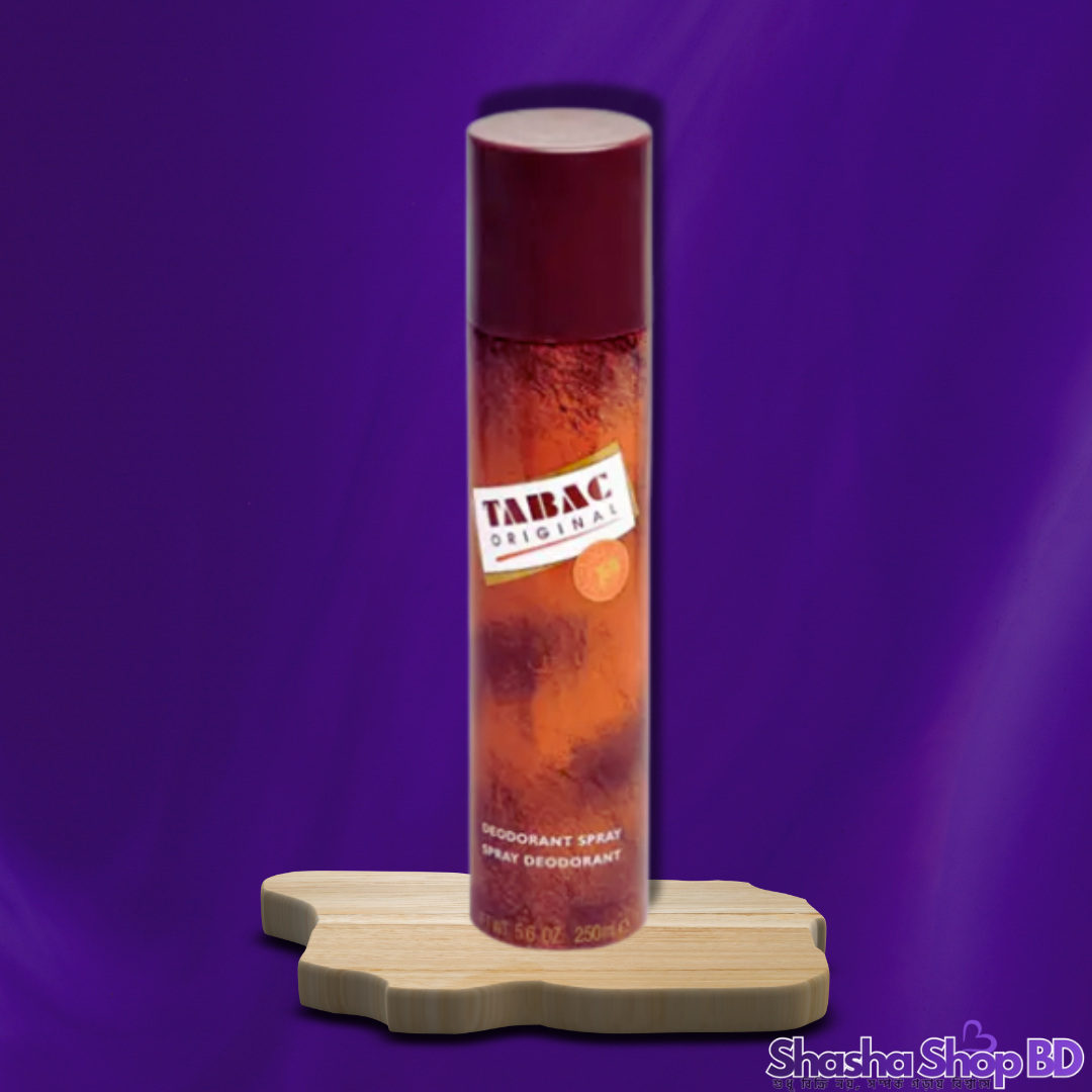 Tabac Original Deodorant Spray – 250ml (Classic, Masculine & Timeless – ১৯৫৯ সাল থেকে আভিজাত্যের এক অনন্য নাম!)