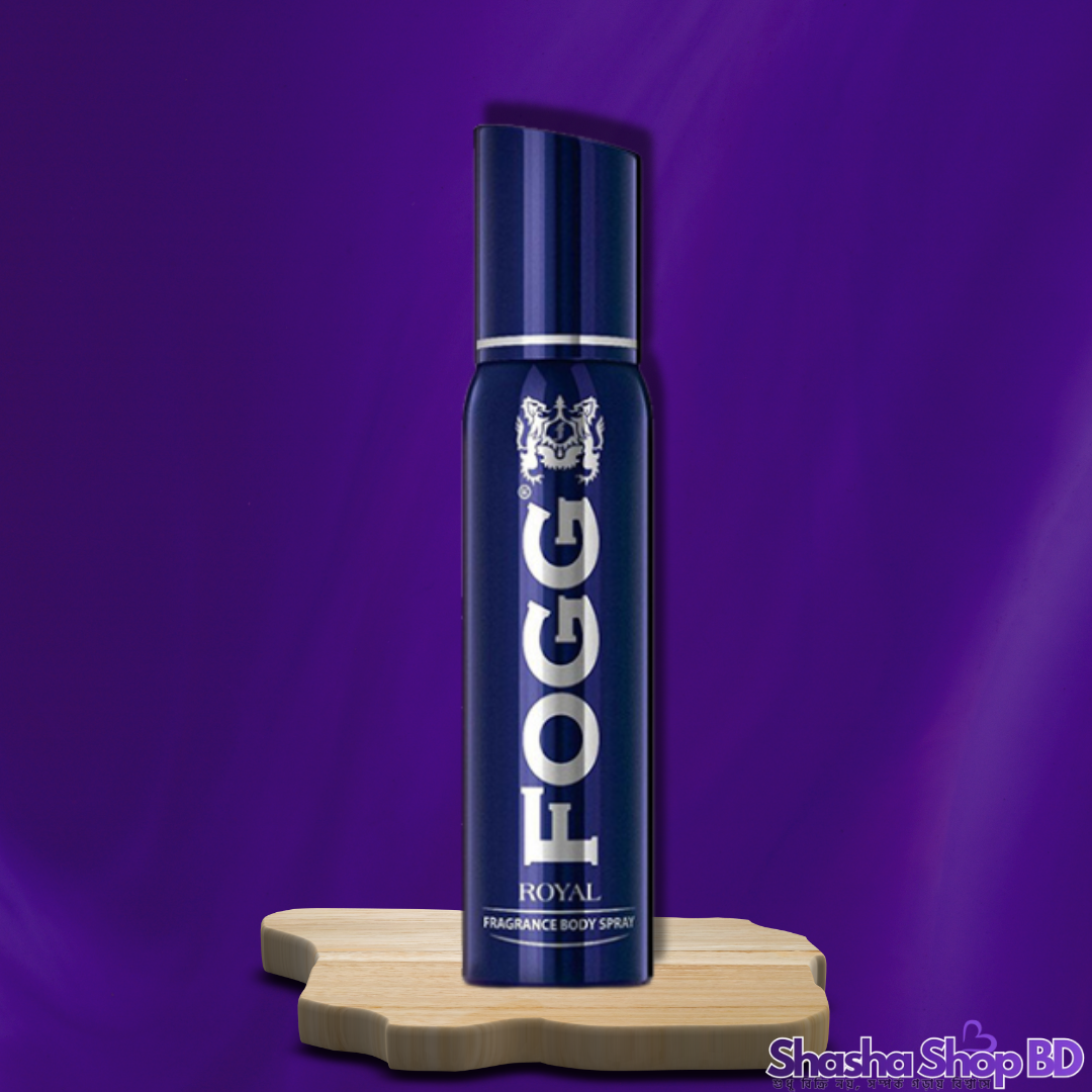 Fogg Royal Fragrance Body Spray – 120ml (Long-lasting, Powerful & Classic – আভিজাত্য আর সতেজতার এক রাজকীয় অভিজ্ঞতা!)